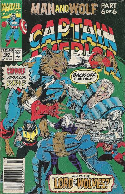 Captain America (1968)   n° 407 - Marvel Comics