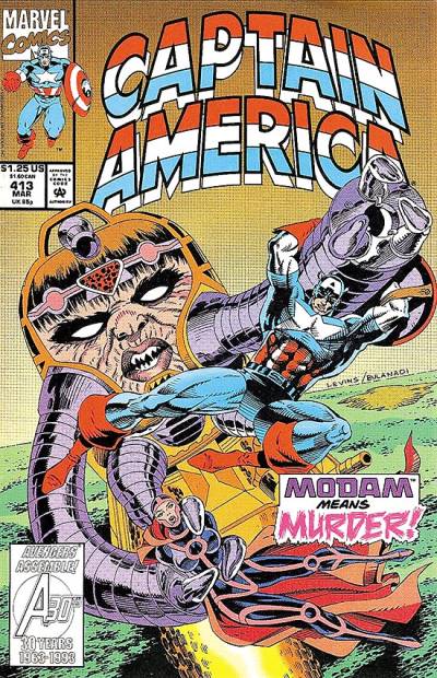 Captain America (1968)   n° 413 - Marvel Comics
