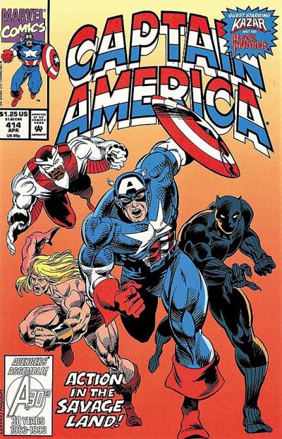 Captain America (1968)   n° 414 - Marvel Comics
