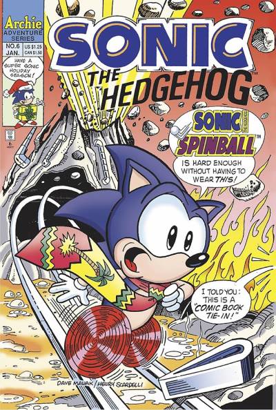 Sonic The Hedgehog (1993)   n° 6 - Archie Comics