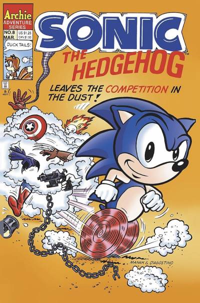 Sonic The Hedgehog (1993)   n° 8 - Archie Comics