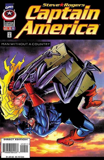 Captain America (1968)   n° 452 - Marvel Comics