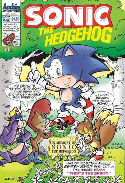 Sonic The Hedgehog (1993)   n° 20 - Archie Comics