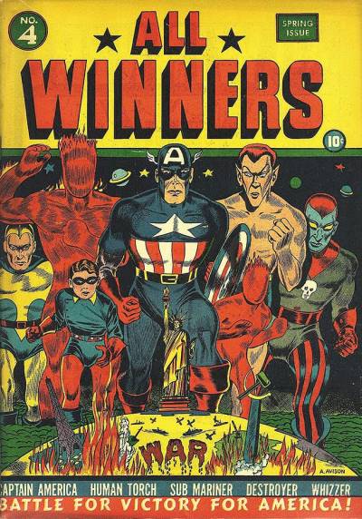All-Winners Comics (1941)   n° 4 - Timely Publications