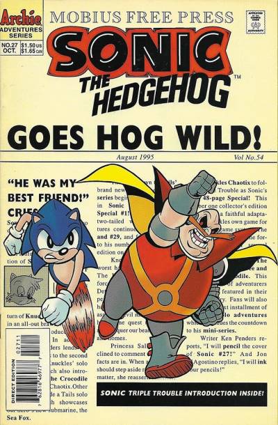 Sonic The Hedgehog (1993)   n° 27 - Archie Comics