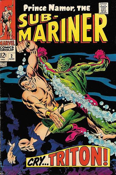 Sub-Mariner (1968)   n° 2 - Marvel Comics