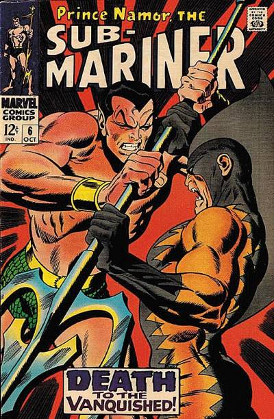 Sub-Mariner (1968)   n° 6 - Marvel Comics