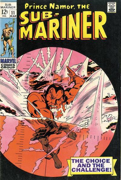 Sub-Mariner (1968)   n° 11 - Marvel Comics