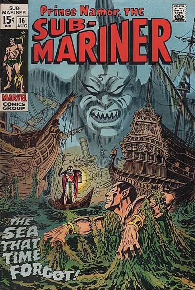 Sub-Mariner (1968)   n° 16 - Marvel Comics