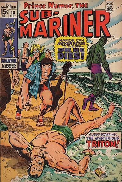 Sub-Mariner (1968)   n° 18 - Marvel Comics