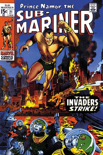 Sub-Mariner (1968)   n° 21 - Marvel Comics