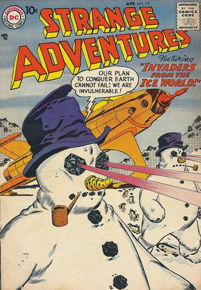 Strange Adventures (1950)   n° 79 - DC Comics