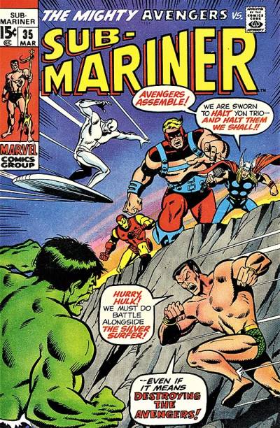 Sub-Mariner (1968)   n° 35 - Marvel Comics