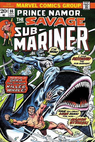 Sub-Mariner (1968)   n° 66 - Marvel Comics