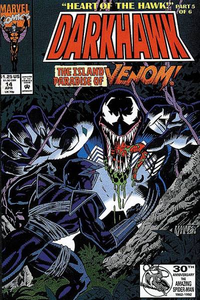 Darkhawk (1991)   n° 14 - Marvel Comics