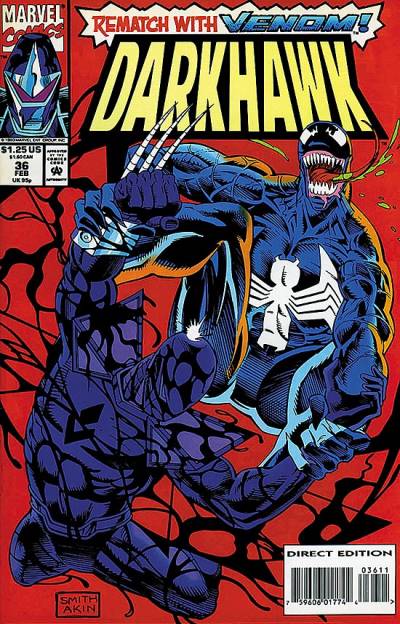Darkhawk (1991)   n° 36 - Marvel Comics