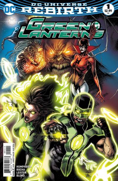 Green Lanterns (2016)   n° 1 - DC Comics