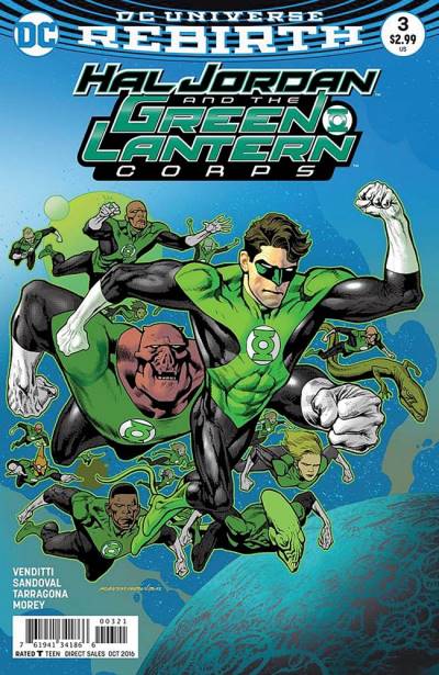 Hal Jordan And The Green Lantern Corps (2016)   n° 3 - DC Comics
