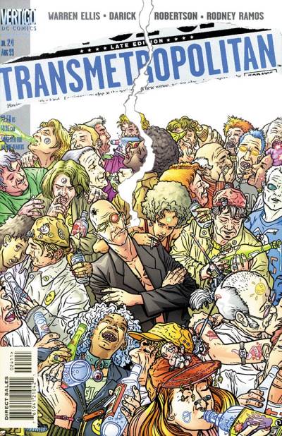 Transmetropolitan (1997)   n° 24 - DC (Vertigo)