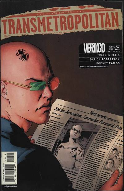 Transmetropolitan (1997)   n° 57 - DC (Vertigo)
