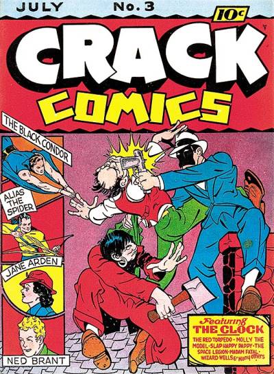Crack Comics (1940)   n° 3 - Quality Comics