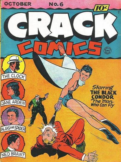 Crack Comics (1940)   n° 6 - Quality Comics