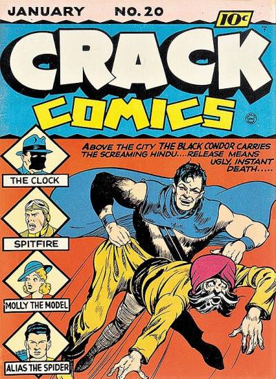 Crack Comics (1940)   n° 20 - Quality Comics