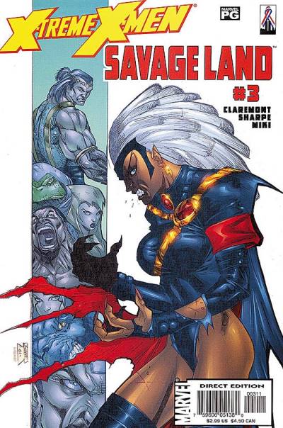 X-Treme X-Men: Savage Land (2001)   n° 3 - Marvel Comics