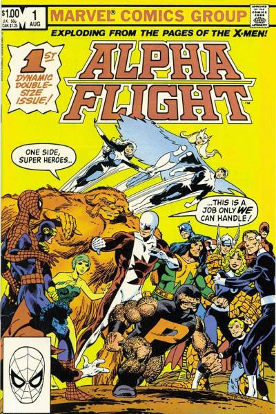 Alpha Flight (1983)   n° 1 - Marvel Comics