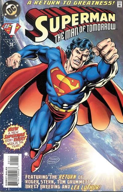 Superman: The Man of Tomorrow (1995)   n° 1 - DC Comics