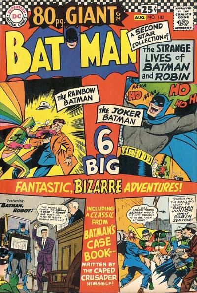 Batman (1940)   n° 182 - DC Comics