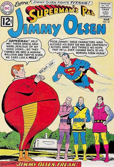 Superman's Pal, Jimmy Olsen (1954)   n° 59 - DC Comics