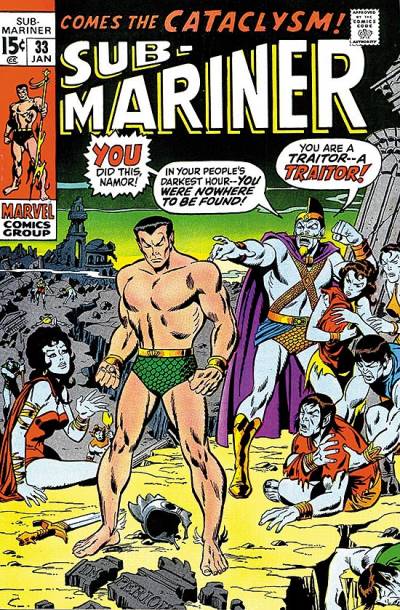 Sub-Mariner (1968)   n° 33 - Marvel Comics