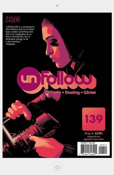 Unfollow (2016)   n° 4 - DC (Vertigo)