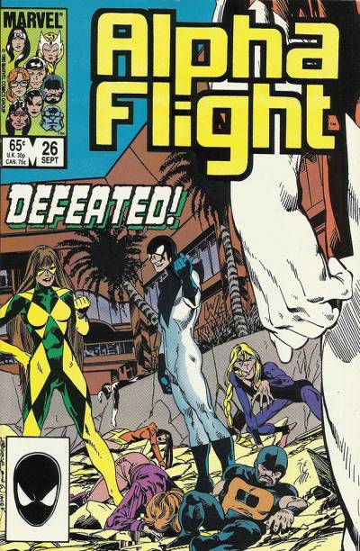 Alpha Flight (1983)   n° 26 - Marvel Comics
