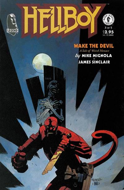 Hellboy: Wake The Devil (1996)   n° 3 - Dark Horse Comics
