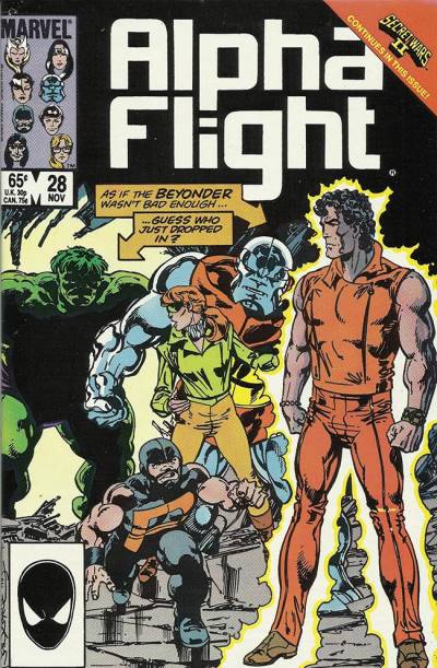 Alpha Flight (1983)   n° 28 - Marvel Comics