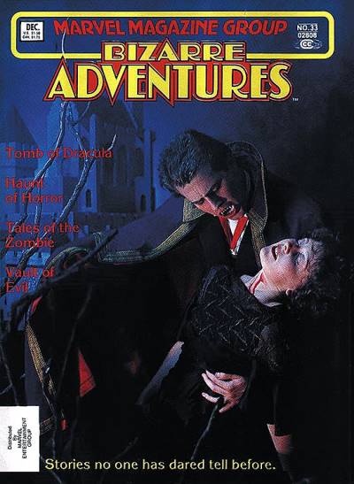 Bizarre Adventures (1981)   n° 33 - Marvel Comics
