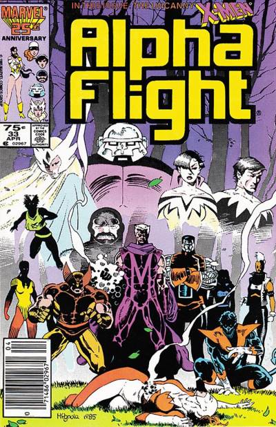 Alpha Flight (1983)   n° 33 - Marvel Comics
