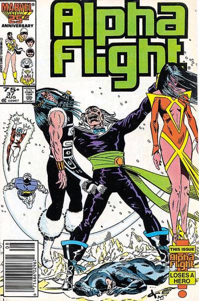 Alpha Flight (1983)   n° 37 - Marvel Comics
