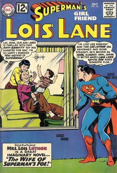 Superman's Girl Friend, Lois Lane (1958)   n° 34 - DC Comics