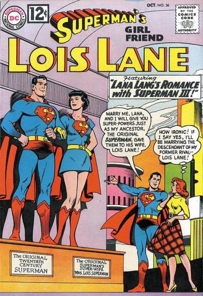 Superman's Girl Friend, Lois Lane (1958)   n° 36 - DC Comics