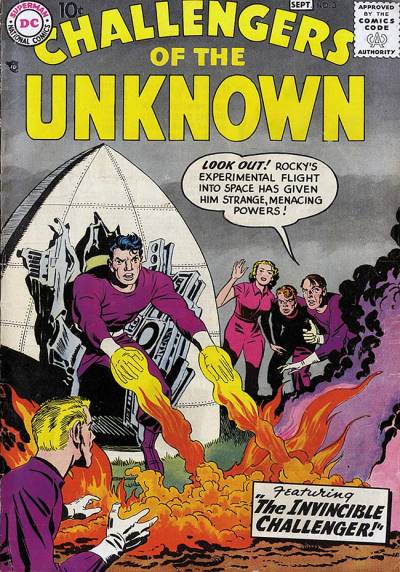 Challengers of The Unknown (1958)   n° 3 - DC Comics
