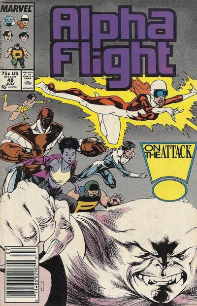Alpha Flight (1983)   n° 48 - Marvel Comics