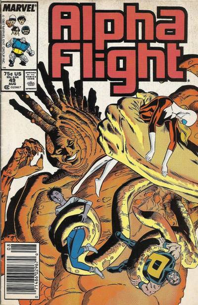Alpha Flight (1983)   n° 49 - Marvel Comics