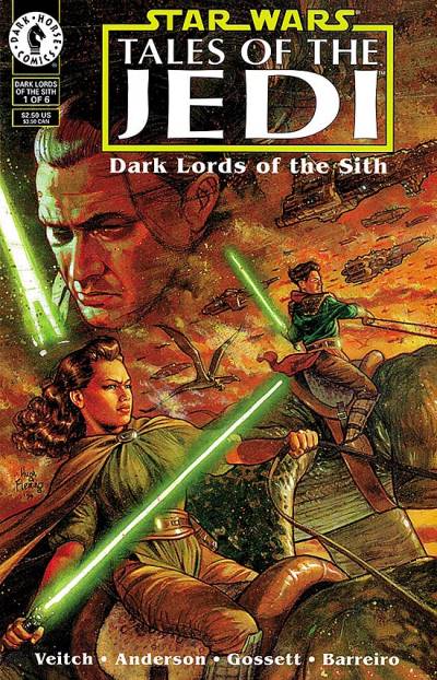 Star Wars: Tales of The Jedi - Dark Lords of The Sith (1994)   n° 1 - Dark Horse Comics