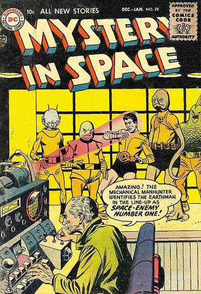 Mystery In Space (1951)   n° 29 - DC Comics