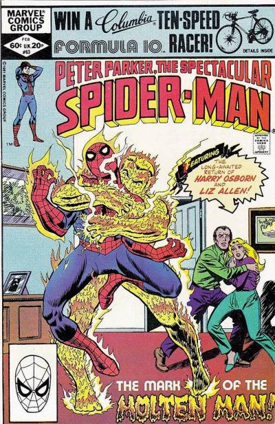Peter Parker, The Spectacular Spider-Man (1976)   n° 63 - Marvel Comics