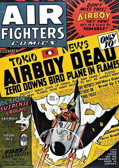 Air Fighters Comics (1941)   n° 3 - Hillman Periodicals