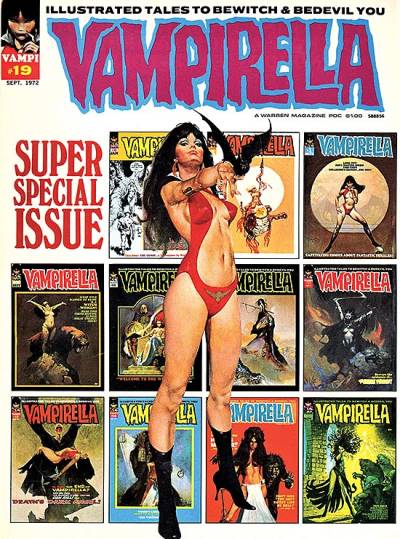 Vampirella (1969)   n° 19 - Warren Publishing